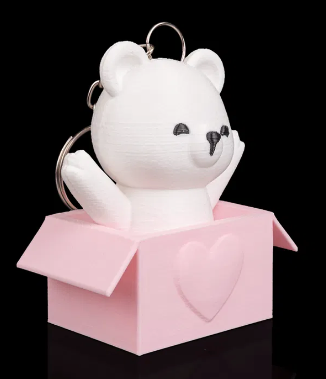 PORTA-CHAVES Ursinho a sair de caixa