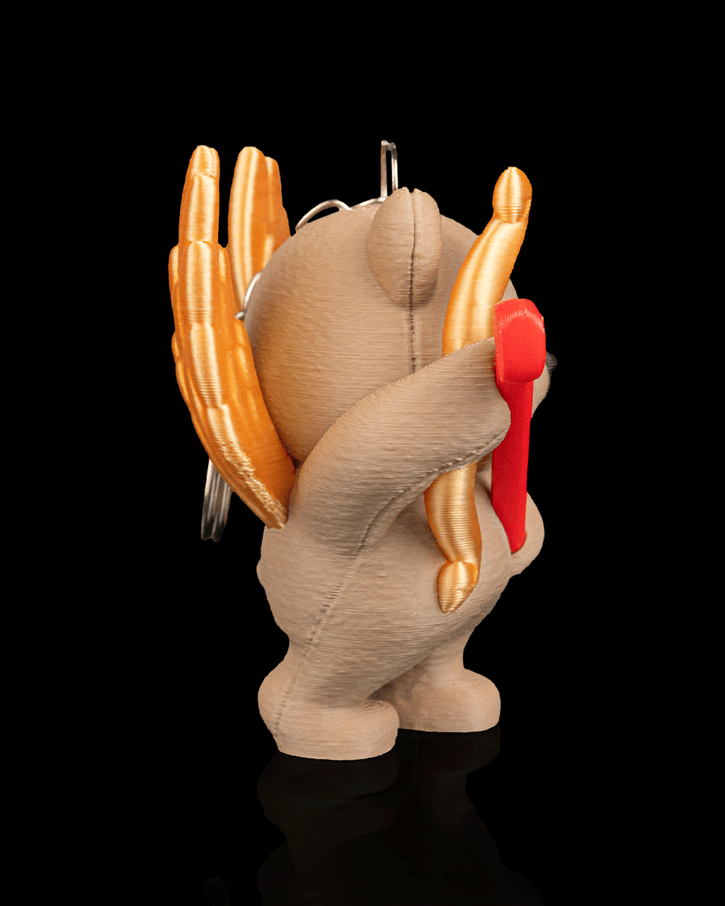 PORTA CHAVES urso com flecha