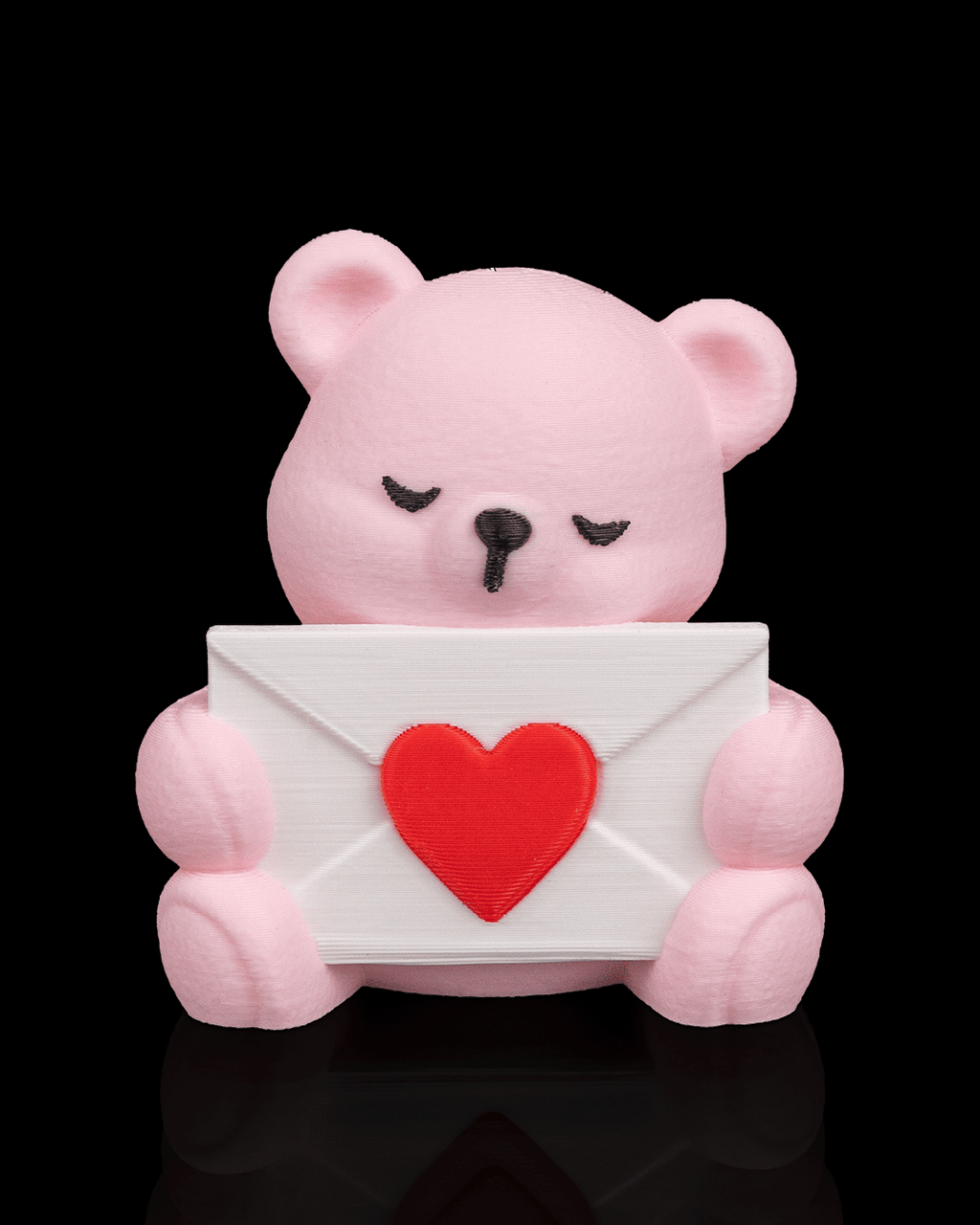 PORTA CHAVES Urso com carta
