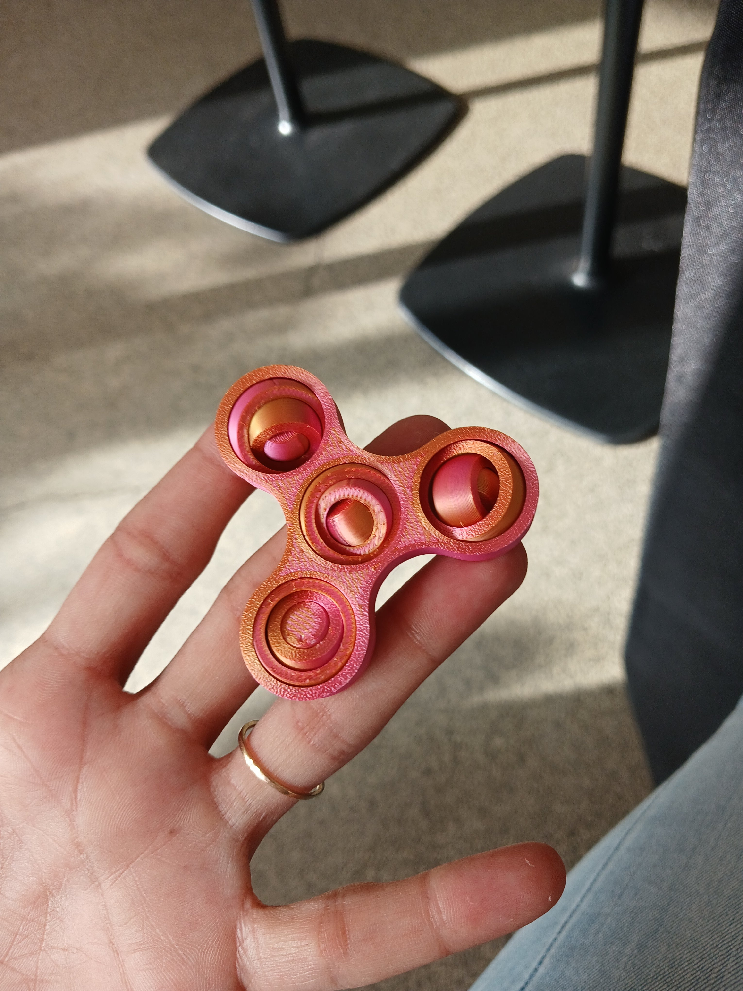 Spin bicolor sensorial
